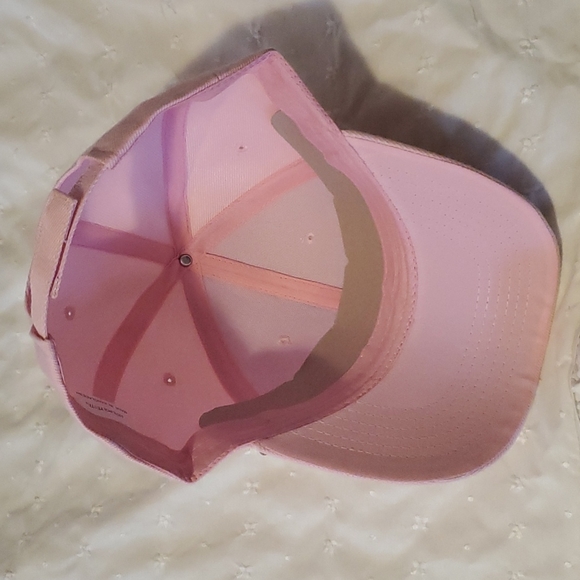 Pink Rhinestone Embellished Velcro Back Cap - Picture 3 of 4